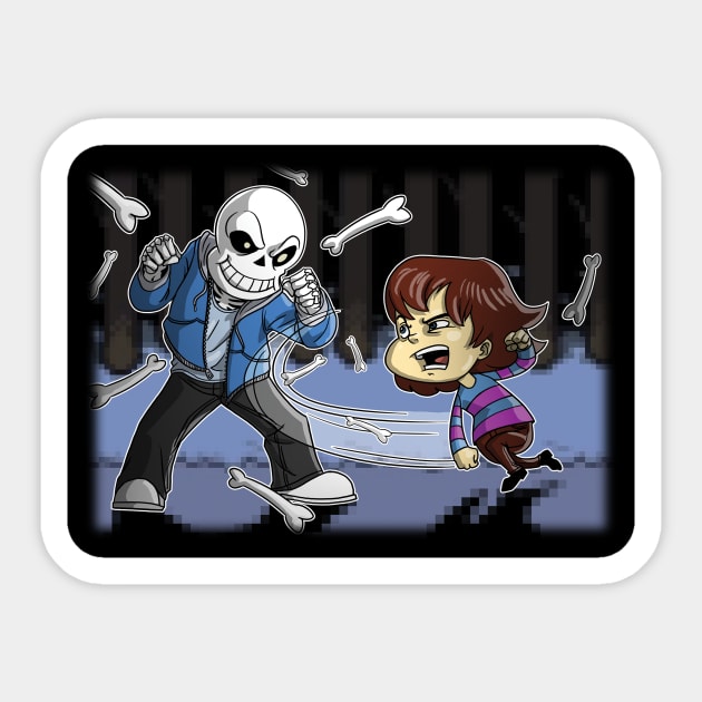 Undertale Sticker by azureaerrow